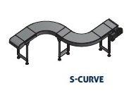 All-purpose spiral conveyor for medium to large products